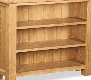 The Furniture Barn Winchester Oak Low Bookcase 3Ft