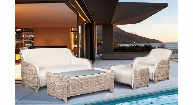 The Garden Furniture Centre Ltd Luxor 3 Piece Lounge Suite