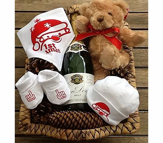 Baby First Christmas with Mum amp; Dad Hamper - unisex