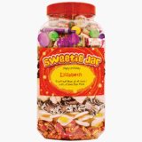 Personalised Retro Sweetie Jar Small