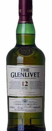 The Glenlivet 12 year old, Speyside 70cl