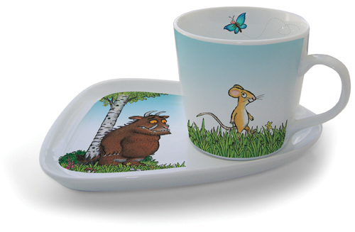 the Gruffalo Milk and Biscuit Set