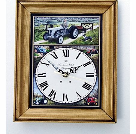The Handmade Clock Company Vintage Tractor Clock Handmade in England