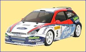 The Hobby Company Tamiya 1 10 Scale Radio Controlled Ford Focus RS WRC 02 Kit