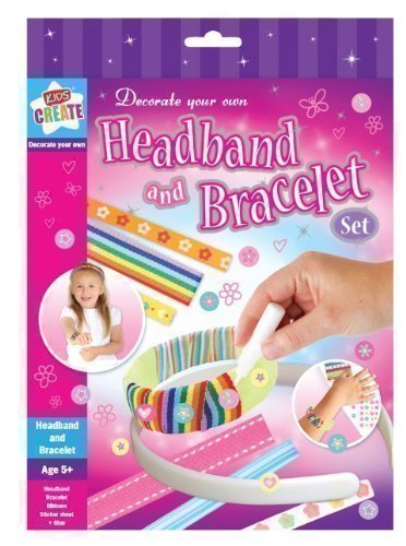 The Home Fusion Company Kids Childrens Decorate Your Own Headband 