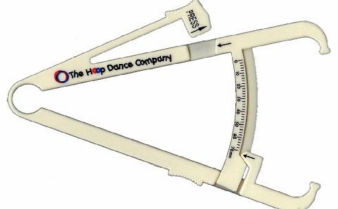 The Hoop Dance Co One2Fit Body Fat Tester (Caliper) with instructions 