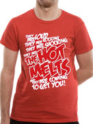 The Hot Melts (B-Movie Red) T-shirt epi_hotm_bmred