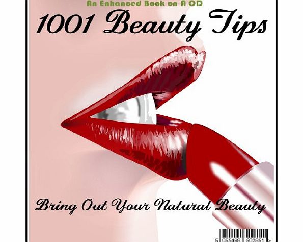 The Houseshop 1001 Beauty Tips To Bring Out Your Natural Beauty on an Enhanced CD