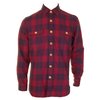 The Hundreds Griffith Flannel L/S Shirt (Burgandy)