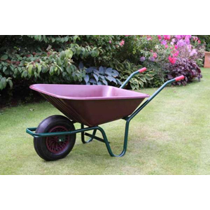 The Ikon Wheelbarrow Plum colour