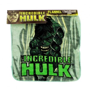 The Incredible Hulk Face Flannel