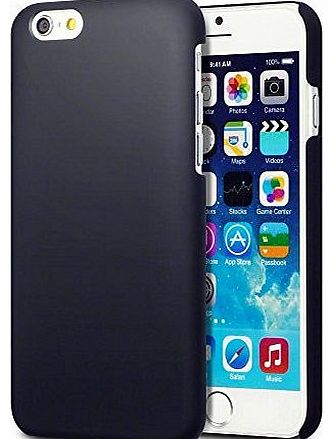 New iPhone 6 Case Cover Black Hard Back Hybrid Rubberised Hard Back Durable Phone Product (4.7`` Inch 2014 iphone 6 Smartphone) from The Keep Talking Shop� Accessories (Black Hybrid Case)