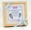 The Keepsake Co Baby Casting Kit with Handmade Wooden Box Frame