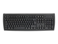 THE KEYBOARD COMPANY Keyboard Company Foreign Language Keyboard KU2971B - Keyboard - USB - 105 keys - black - Russian