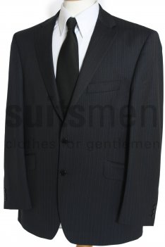 The Label Grey/Purple Stripe Suit