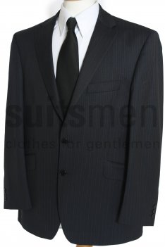 Grey/Purple Stripe Suit