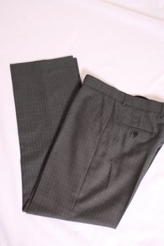 The Label The Lable Grey Pinstripe Suit Trousers