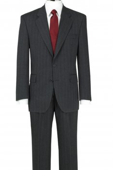 The Label The Lable Pinstripe 2 Button Suit
