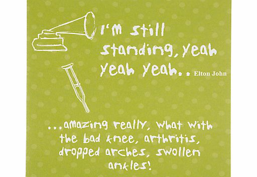 The Little Dog Laughed Still Standing Greeting