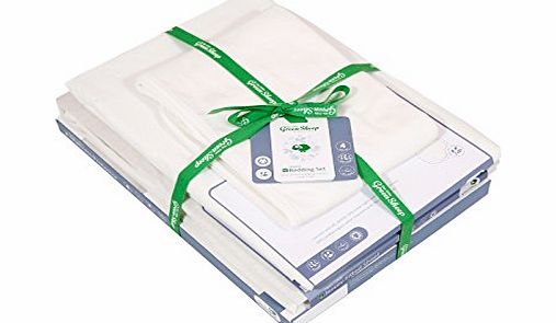 The Little Green Sheep Organic Crib Bedding Set (To fit SnuzPod)