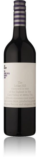 The Lodge Hill Shiraz 20072008 Jim Barry, Clare
