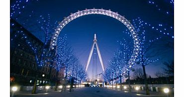 The London Eye and Three Course Dinner with Wine