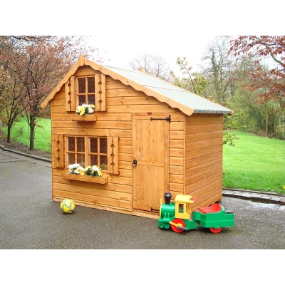 The Lumberjack Cabin Playhouse (8 x 5)