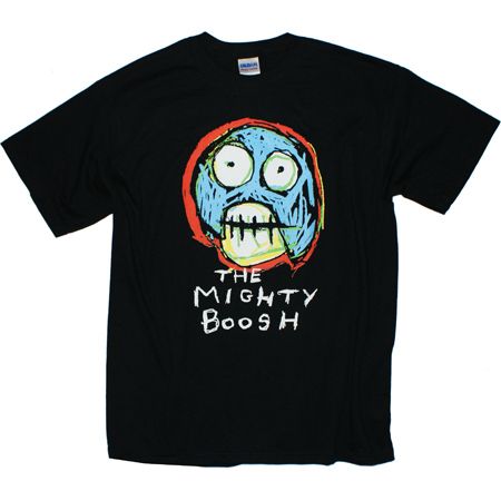 The Mighty Boosh Multicolour Monkey Black T-Shirt