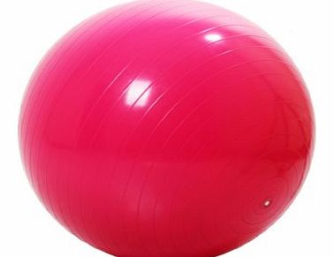 The Miracle Box Lite Anti Burst Fitness Ball 55cm Red and Dual Action Pump