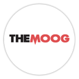 The Moog Badge (White) Button Badges