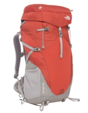 The North Face Alteo 35 Rucksack - Red Clay and Silver