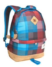 The North Face Back To Berkley Rucksack - Fiery Red Plaid
