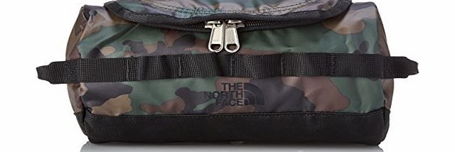The North Face Base Camp Travel Canister - Military Green Woodland Print/TNF Black, Small