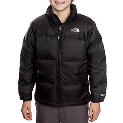 North Face Boys Nuptse Jacket - TNF Black