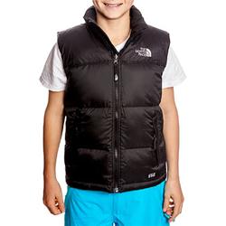 North Face Boys Nuptse Vest - Black