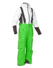 Boys Skilift Insulated Pant - Glo Green