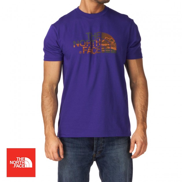 The North Face Mens The North Face Mountain Silhouette T-Shirt