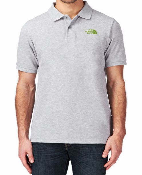 The North Face Mens The North Face Piquet Polo Shirt - Heather