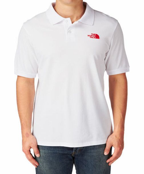 The North Face Mens The North Face Piquet Polo Shirt - Tnf White