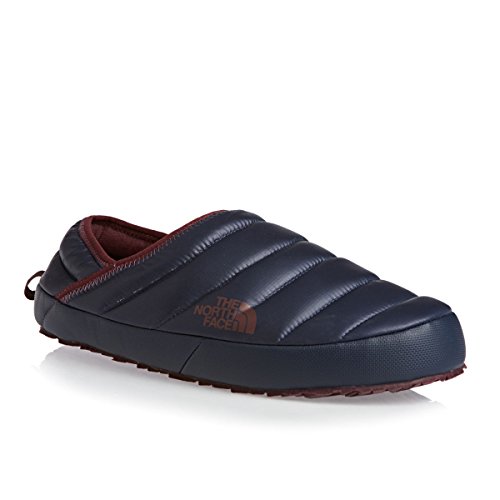 The North Face Nse Traction Mule Slippers - Shiny Cosmic Blue / Winetasting Red
