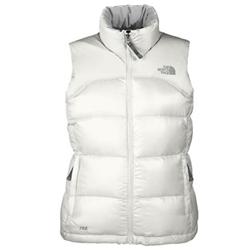 Nuptse Ladies Vest - White