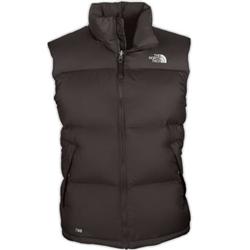 North Face Nuptse Vest - Brown