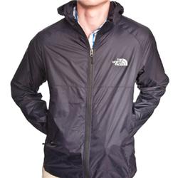 North Face Packable Hooded Jacket - Black