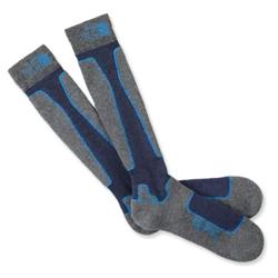 North Face Snowboard Padded Socks - Grey/Blue