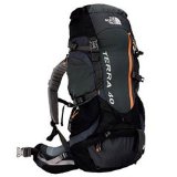 The North Face TNF Terra 40 Pack Black 40 Litres