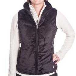 North Face Womens Mossbud Vest Sweatshirt - Bl