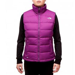 North Face Womens Nuptse 2 Vest - Purple
