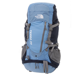 The North Face Womens Terra 55 Rucksack - Shoreline Blue