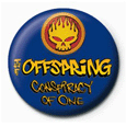 The Offspring Conspiracy Button Badges