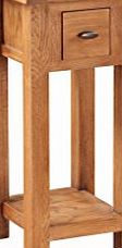 Pendleton Oak Telephone Table / Lamp Table 1 Drawer - Finish : Country Oak - Living Room Furniture